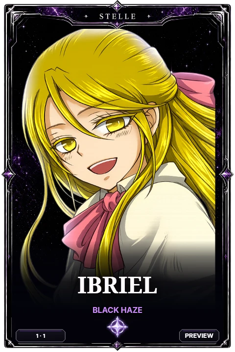 Ibriel · Black Haze · Base · edition 1 catalogue preview