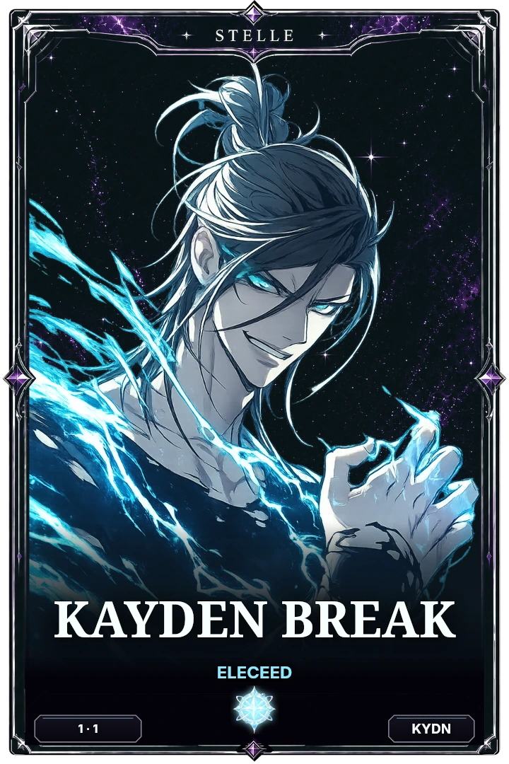 Kayden Break · Eleceed · Celestial · print 1, edition 1 · KYDN
