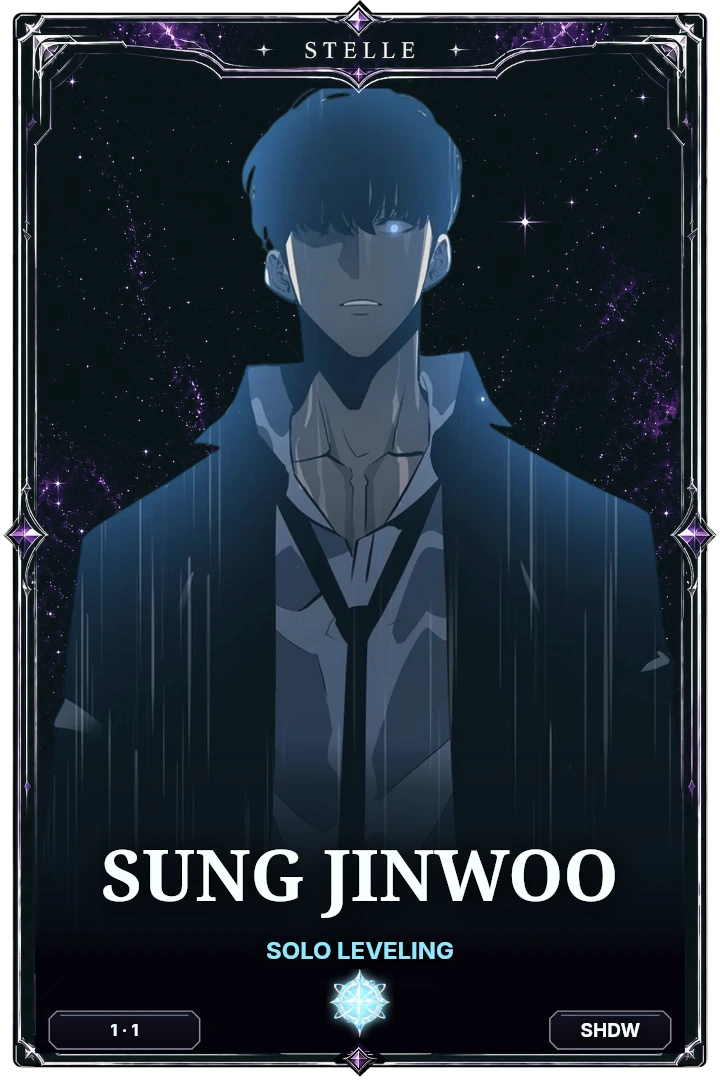 Sung Jinwoo · Solo Leveling · Celestial · print 1, edition 1 · SHDW